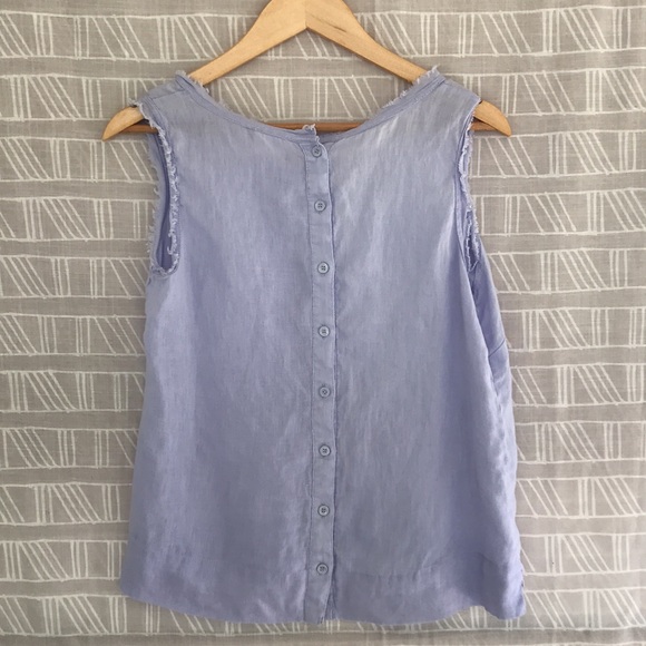 Andrea Jovine Linen Top - Picture 4 of 7